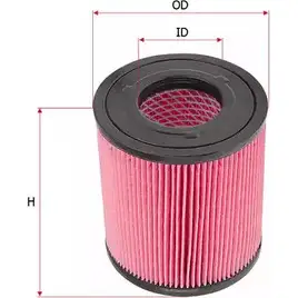 Воздушный фильтр SAKURA AUTOMOTIVE 8997879007334 A-6017 3742758 BK6JSW E