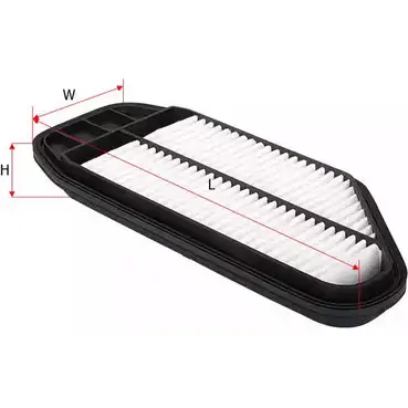 Воздушный фильтр SAKURA AUTOMOTIVE 3743142 8997879021965 3D P21D A-89080