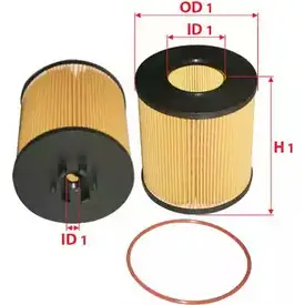 Масляный фильтр SAKURA AUTOMOTIVE 8997879804605 M ZCMJO 3744744 EO-76010