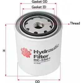 Фильтр гидравлики ретарды SAKURA AUTOMOTIVE DNF 2KU 3745597 8997879700280 HC-5501