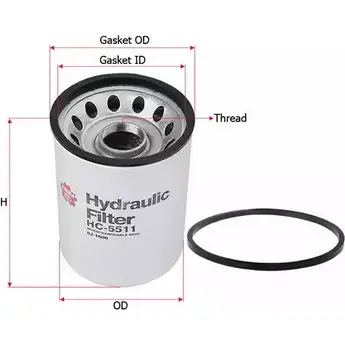 Фильтр гидравлики ретарды SAKURA AUTOMOTIVE D 4U2TWM 3745605 HC-5511 8997879600290