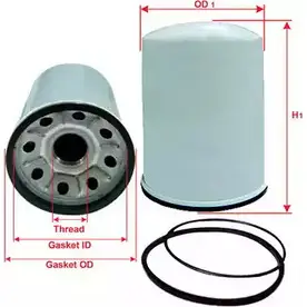 Фильтр гидравлики ретарды SAKURA AUTOMOTIVE 8997879701027 HC-55290 KG46HO N 3745613