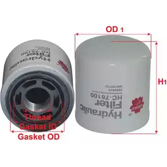 Фильтр гидравлики ретарды SAKURA AUTOMOTIVE XE8 LSA HC-76100 3745634 8997879700600