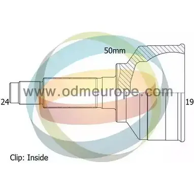 Шрус граната ODM-MULTIPARTS 12-070963 TPZL9 29FKB NG 3752210