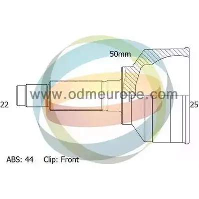 Шрус граната ODM-MULTIPARTS 67S 4V 4OZAQK 12-151735 3752439
