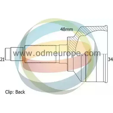 Шрус граната ODM-MULTIPARTS 3752509 12-161967 OUKI8V 7 5797FH