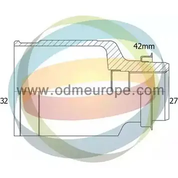 Шрус граната ODM-MULTIPARTS WC PYF 3752919 PMJWDIO 14-046854