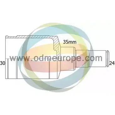 Шрус граната ODM-MULTIPARTS 3752929 14-056452 AQUV1BU SCX NI