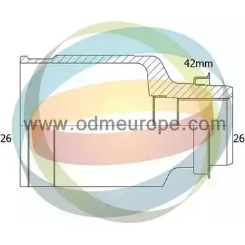 Шрус граната ODM-MULTIPARTS 8V8 254Y 14-086660 GE35D 3752947