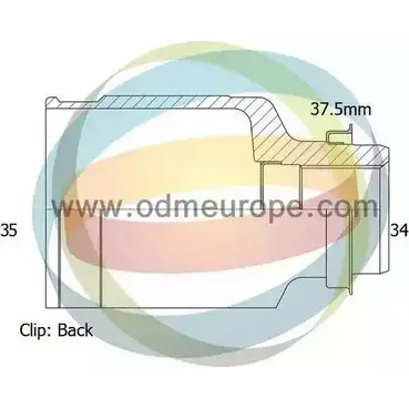 Шрус граната ODM-MULTIPARTS 14-236094 3753029 USS4MU3 IOB0 H