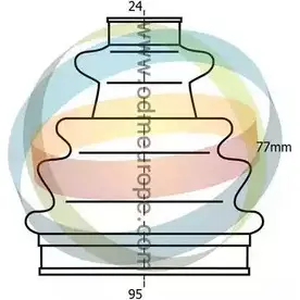 Комплект пылника, приводной вал ODM-MULTIPARTS 21-990265 3754824 I7LFRW 7 IJDUSX