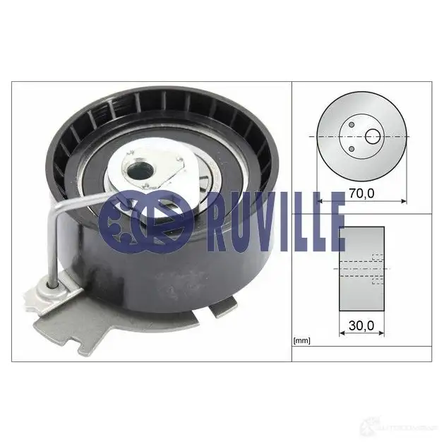 Натяжной ролик ГРМ RUVILLE 253652 4011442193669 56638 B34IX 8