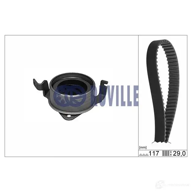 Комплект ремня ГРМ RUVILLE 117SHP+ 290H 254221 5350XS 5732170