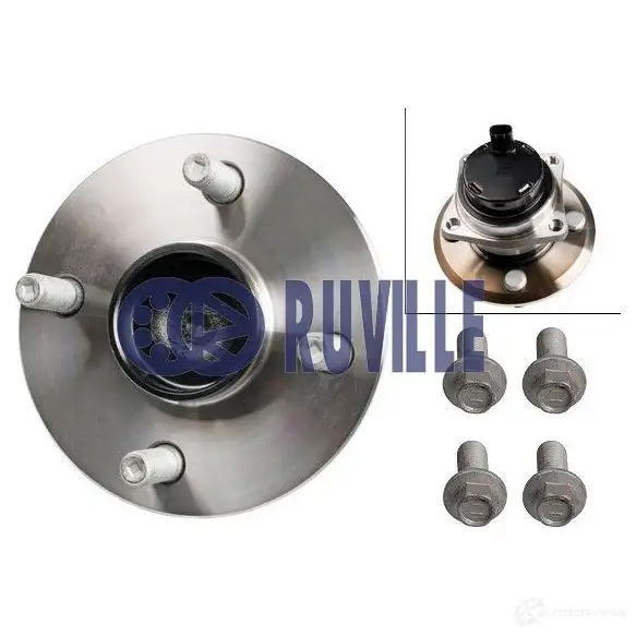 Подшипник ступицы колеса, комплект RUVILLE 4011442038427 6966 XIM P0 256198