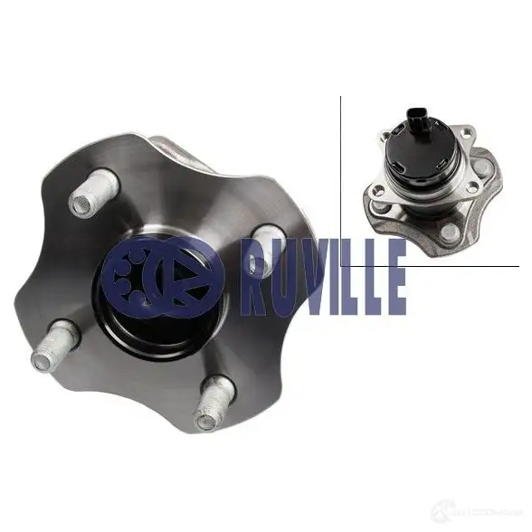 Подшипник ступицы колеса, комплект RUVILLE 256186 7F KKISU 4011442109479 6951