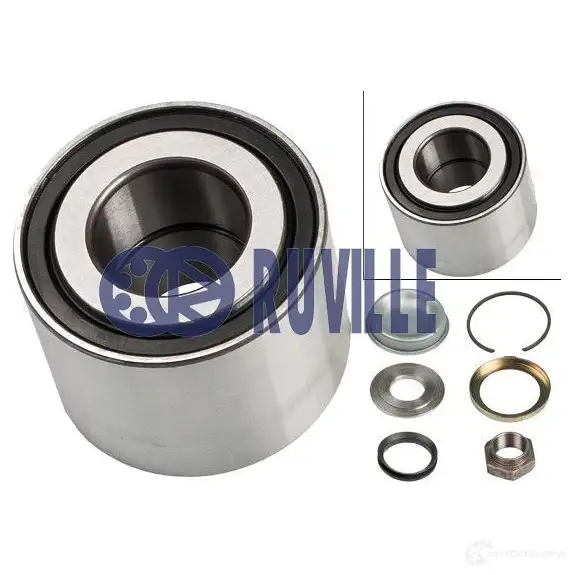 Подшипник ступицы колеса, комплект RUVILLE EMW1 PUI 4011442109424 6607 255678