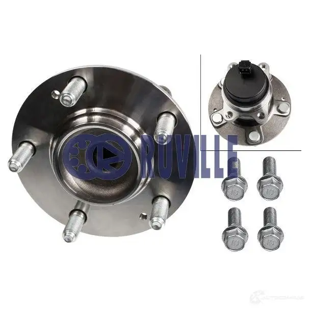 Подшипник ступицы колеса, комплект RUVILLE 4011442075736 260000 AT 5SH 8975