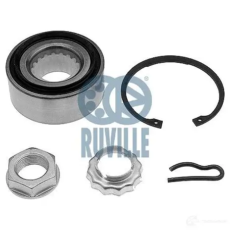 Подшипник ступицы колеса, комплект RUVILLE 255689 27 H6EJ 6611 4011442104993