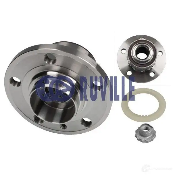 Подшипник ступицы колеса, комплект RUVILLE 254215 FHMIG BH 4011442108724 5732