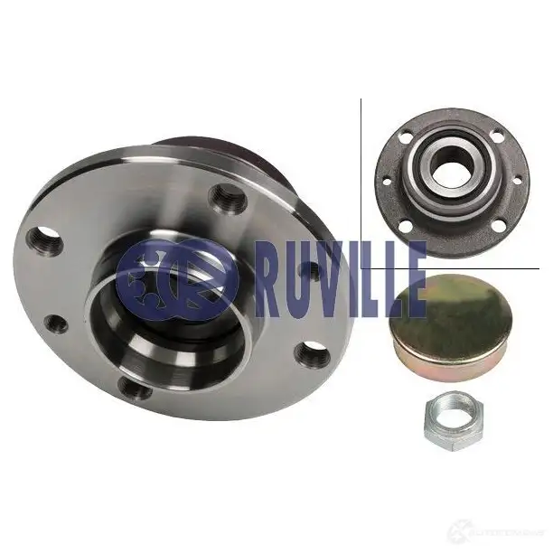 Подшипник ступицы колеса, комплект RUVILLE TNNBX D 254662 4011442122812 5867