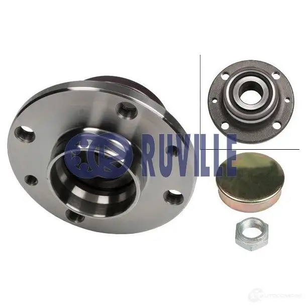 Подшипник ступицы колеса, комплект RUVILLE FH 6UA 5856 4011442109387 254619