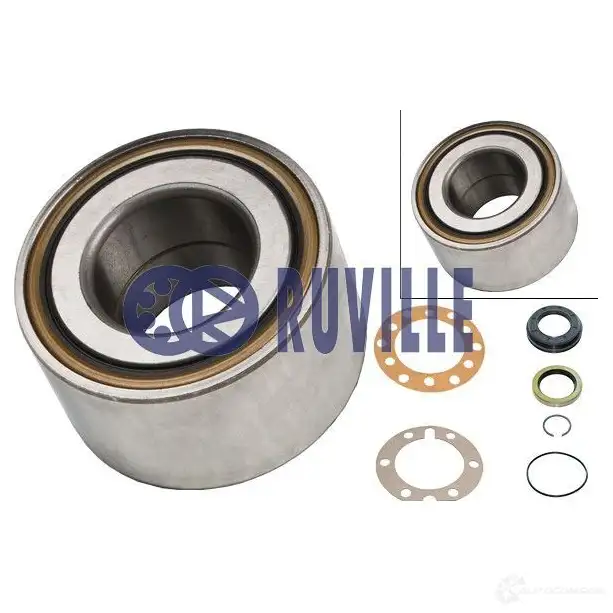 Подшипник ступицы колеса, комплект RUVILLE EMG17 T 4011442108878 256183 6949