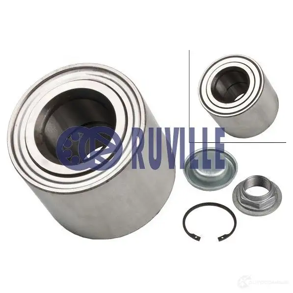Подшипник ступицы колеса, комплект RUVILLE RKNIR C 6645 4011442060312 255737