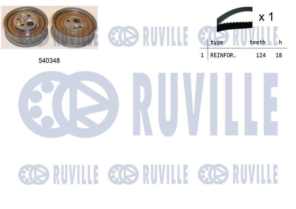 Комплект ремня ГРМ RUVILLE FE 5EAW 1440087120 550140 - Изображение 1