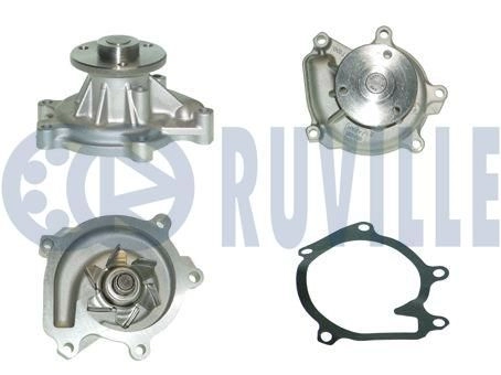 Водяной насос, охлаждение двигателя RUVILLE 1440087677 D5D DENO 561160