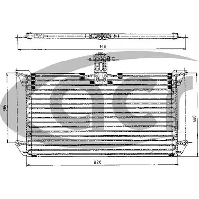 Радиатор кондиционера ACR 8DNQ2 VR 300138 3759362 D043BXI изображение 0