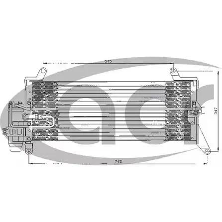 Радиатор кондиционера ACR FJJCCVP VTV OONC 3759475 300293 изображение 0