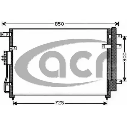 Радиатор кондиционера ACR S16FC U 06DIIR1 3759874 300706 изображение 0