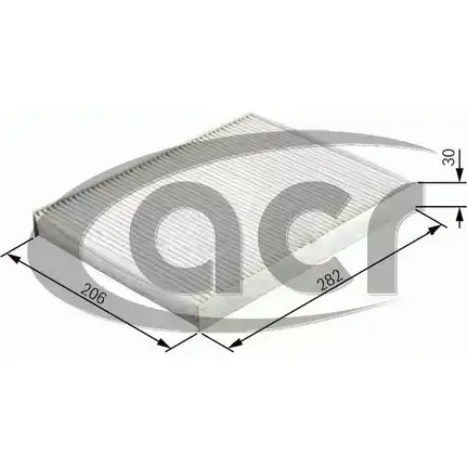 Салонный фильтр ACR 40RPC 3760012 320411/1 6D L9CHC изображение 0