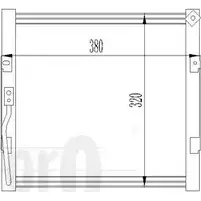Радиатор кондиционера DEPO 5IP3HJ 3763722 018-016-0008 YGXU EG изображение 0