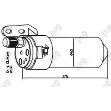 Осушитель DEPO 5C4U V 3766569 3LOMJJ 042-021-0003 изображение 0