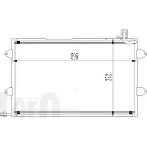 Радиатор кондиционера DEPO P777CLA 053-016-0020 U 5U4S 3768458 изображение 0