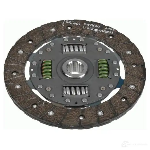 Диск сцепления SACHS 384374 4013872799459 1878 006 046 R N5XTXU изображение 1