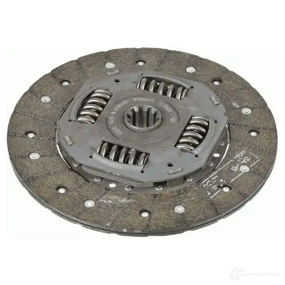 Диск сцепления SACHS 1878 006 095 G50QN 5Z 384376 4013872771950 - Изображение 1