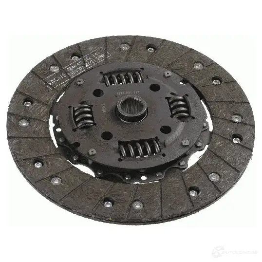 Диск сцепления SACHS 384176 1878 001 116 2N AS1F 4013872606214 - Изображение 1