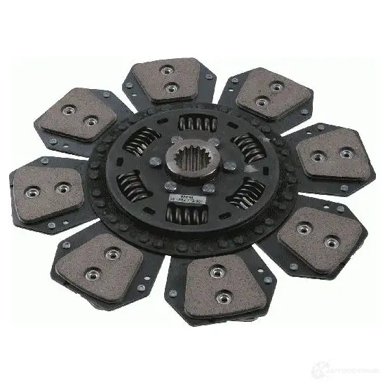 Диск сцепления SACHS 4013872066599 1862 713 001 1423206039 DYWWRB U - Изображение 1
