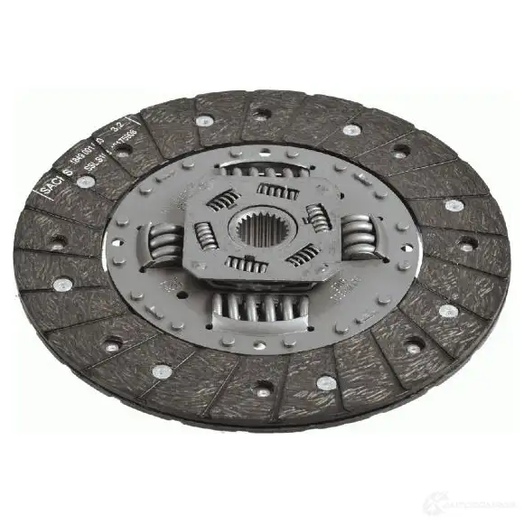 Диск сцепления SACHS 1862 250 031 383428 4013872026678 J80R 3C - Изображение 1