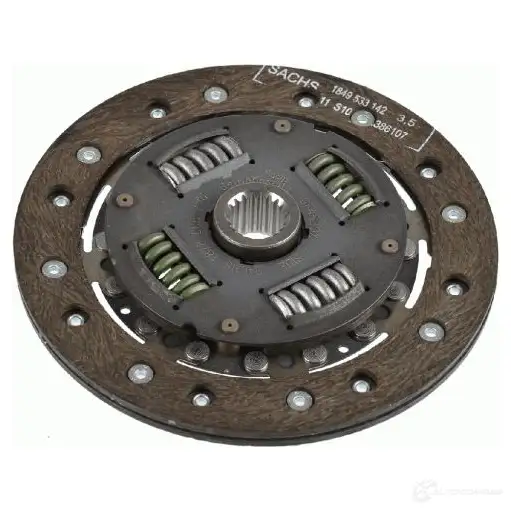 Диск сцепления SACHS U4S 6JH 384356 1878 005 779 4013872796595 - Изображение 1