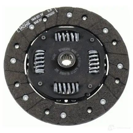 Диск сцепления SACHS 4013872553396 384254 1878 003 295 YU R8I5S - Изображение 1