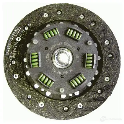 Диск сцепления SACHS OC7U M 2371489 881861 999822 4050451005396