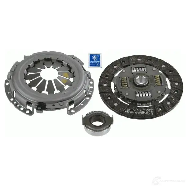 Комплект сцепления SACHS 387214 3000201002 X4K6E QU 4013872011940 изображение 0