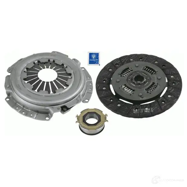 Комплект сцепления SACHS WF0KIE F 3000684002 387586 4013872182190 изображение 0