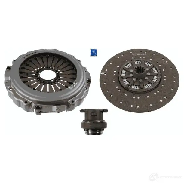 Комплект сцепления SACHS 393721 Z ZU7E 4013872131235 3400077071 изображение 0