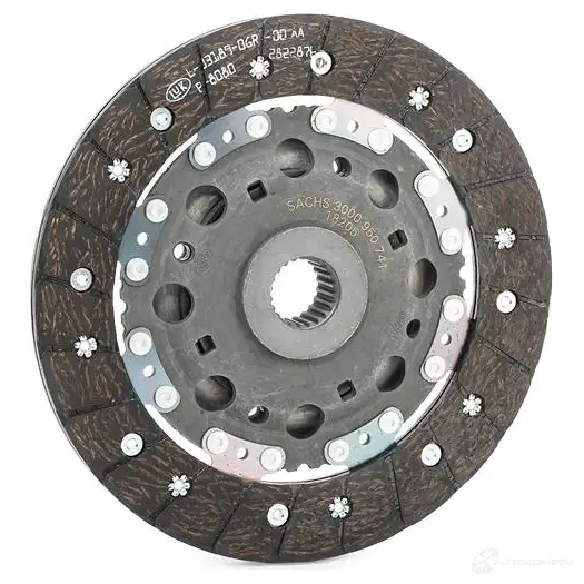 Комплект сцепления SACHS 2CV ROK7 3000950741 4013872852918 388110 изображение 4