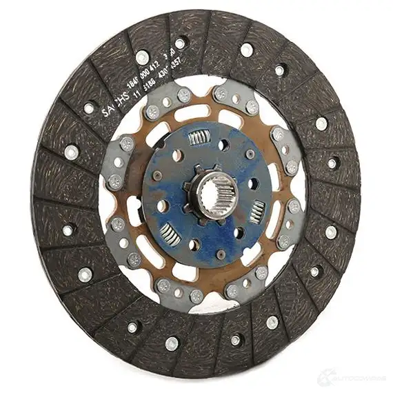 Комплект сцепления SACHS 2290 601 084 R 5MZKD 385680 4013872870431 изображение 6