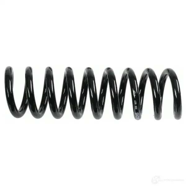 Пружина подвески SACHS 996 607 398634 8F WOVD 4013872385782
